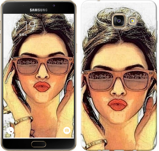 

Чехол Девушка_арт для Samsung Galaxy A9 A9000 111016