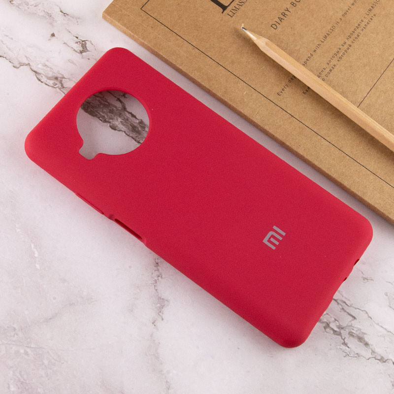 Купити Чохол Silicone Cover Full Protective (AA) на Xiaomi Mi 10T Lite / Redmi Note 9 Pro 5G (Червоний / Rose Red) на vchehle.ua
