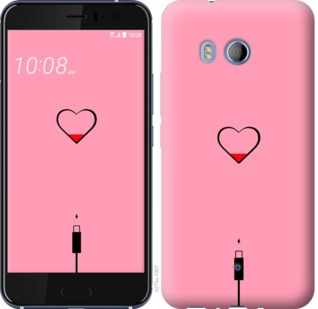 

Чохол Підзарядка сердца1 на HTC U11 730073