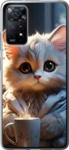 Чехол White cat для Xiaomi Redmi Note 11S