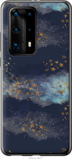 

Чехол Ночь золотые звезды для Huawei P40 Pro Plus 1406282