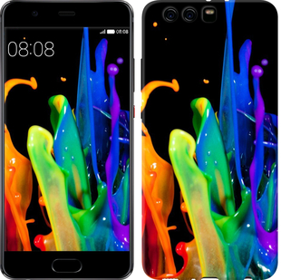 

Чехол брызги краски для Huawei P10 Plus 381465