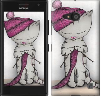 

Чохол Кішка рукодільниця на Nokia Lumia 730 584466