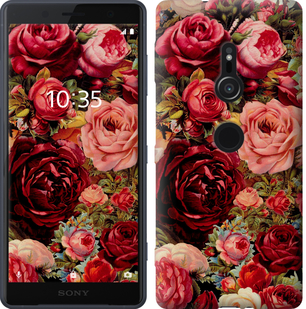

Чехол Цветущие розы для Sony Xperia XZ2 H8266 629349