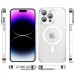 Фото TPU+PC чохол Fullcolor with Magnetic Safe на Apple iPhone 13 Pro Max (6.7") (White) на vchehle.ua