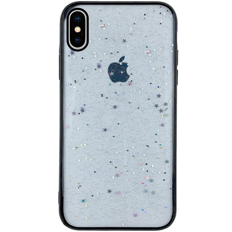 

TPU+PC чехол Shiny Stars для Apple iPhone XS Max (6.5") (Черный) 1091568