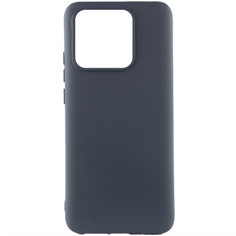 Чохол Silicone Cover Lakshmi (AAA) на Xiaomi Redmi Note 13 5G (Серій / Dark Gray)