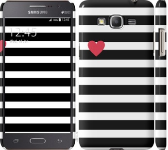 

Чохол Чорно-білі смуги на Samsung Galaxy Grand Prime G530H 751715