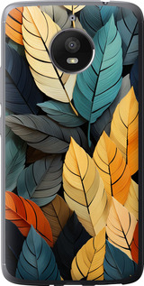 

Чехол Кольорове листя для Motorola Moto E4 Plus 1629778