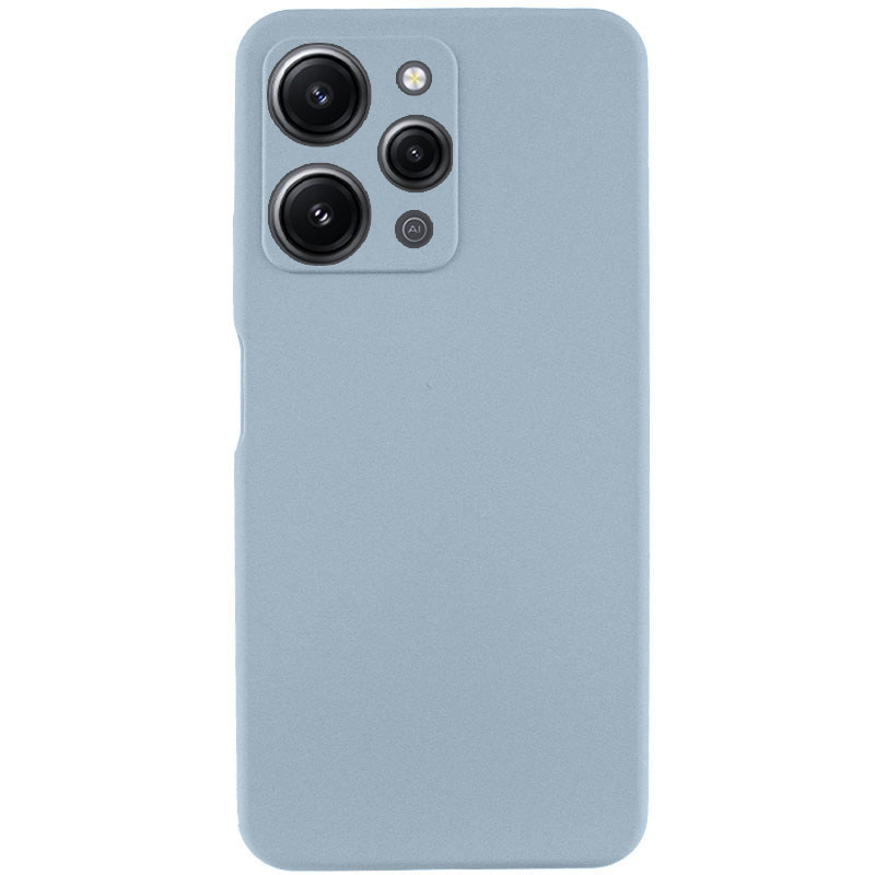 Чехол Silicone Cover Lakshmi Full Camera (AAA) для Xiaomi Redmi 12 (Голубой / Sweet Blue)