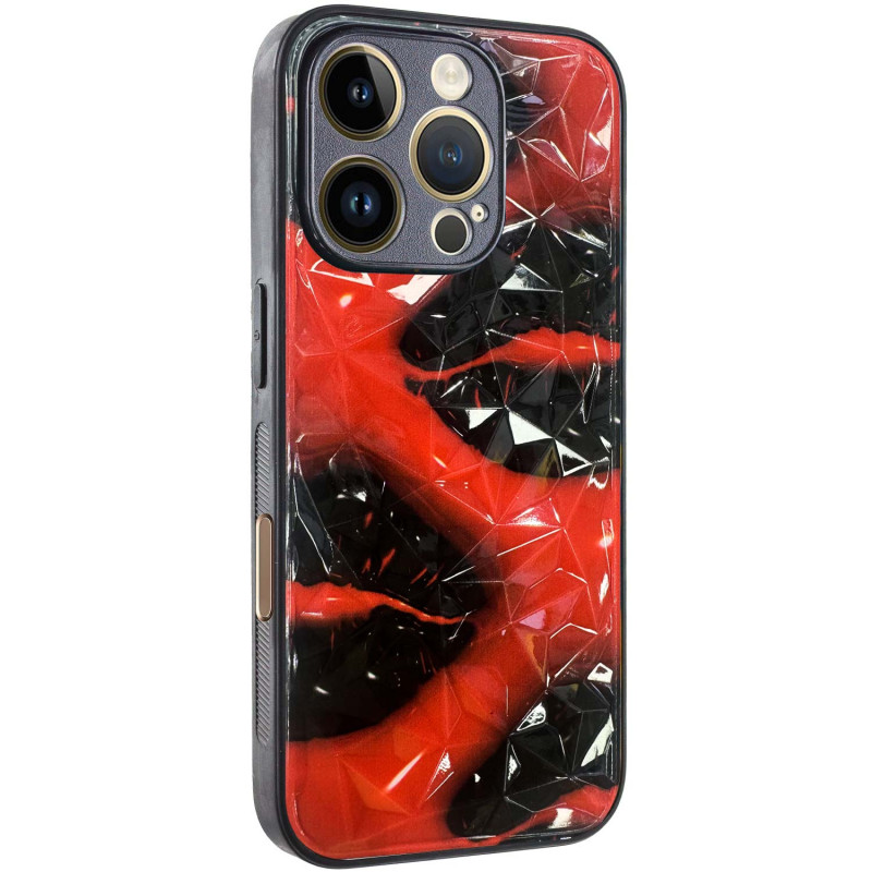 TPU+PC чохол Prisma Plushie на Apple iPhone 16 Pro (6.3") (Kiss)