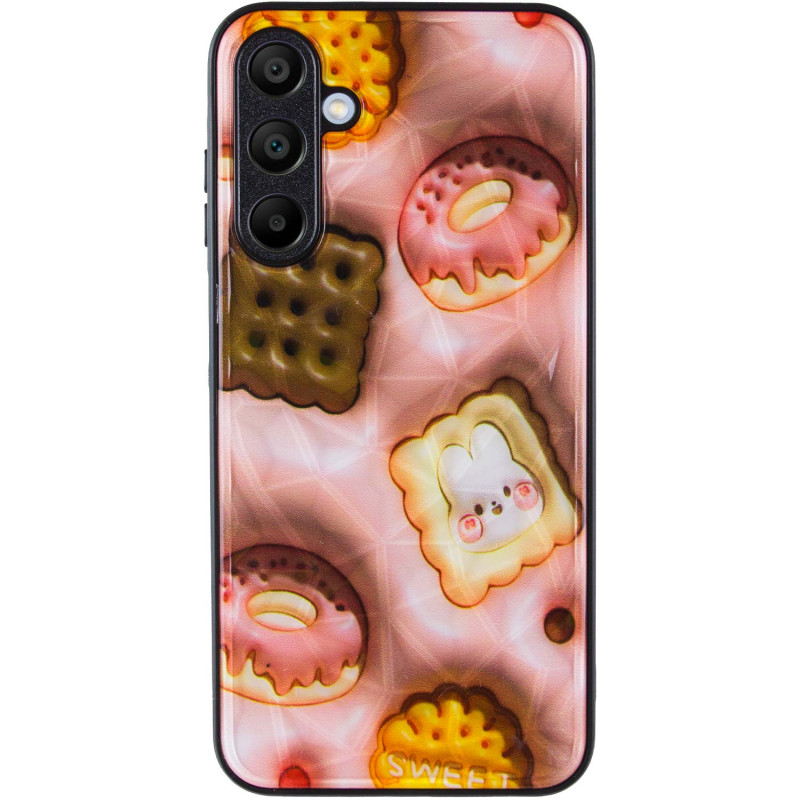 Фото TPU+PC чехол Prisma Fluffie для Samsung Galaxy A16 4G/5G (Sweet) на vchehle.ua