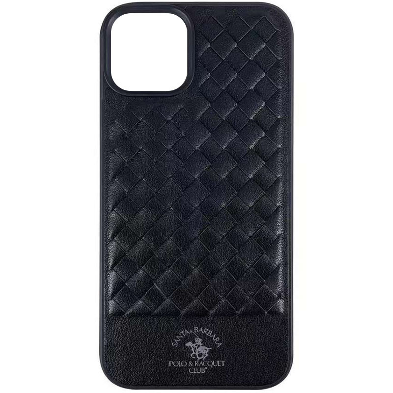 Кожаный чехол Polo Santa Barbara для Apple iPhone 13 (6.1") (Black)