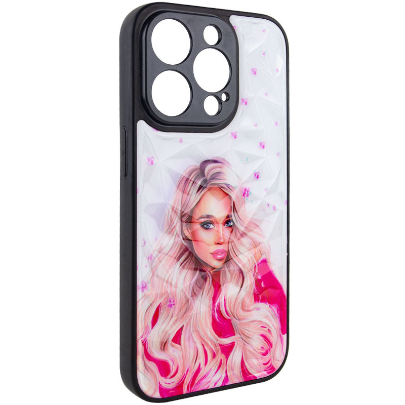 Фото TPU+PC чехол Prisma Ladies для Apple iPhone 14 Pro (6.1") (Pink) на vchehle.ua