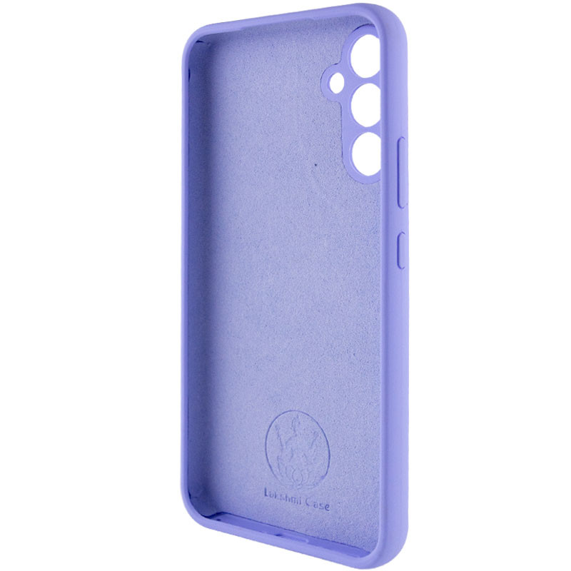 Чохол Silicone Cover Lakshmi Full Camera (AAA) на Samsung Galaxy S23 FE (Бузковий / Dasheen) в магазині vchehle.ua