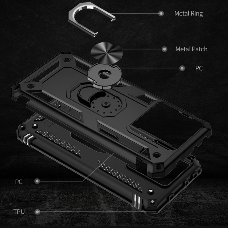 Фото Ударостійкий чохол Serge Ring for Magnet на Xiaomi 13T / 13T Pro / K60 Ultra (Чорний) на vchehle.ua