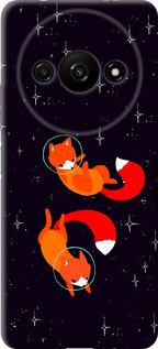 Чехол Лисички в космосе для Xiaomi Redmi A3