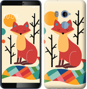 

Чохол Rainbow fox на HTC U11 Plus 614095