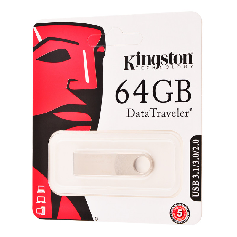 Флеш-драйв USB Flash Drive Kingston 64GB (USB 3.0)