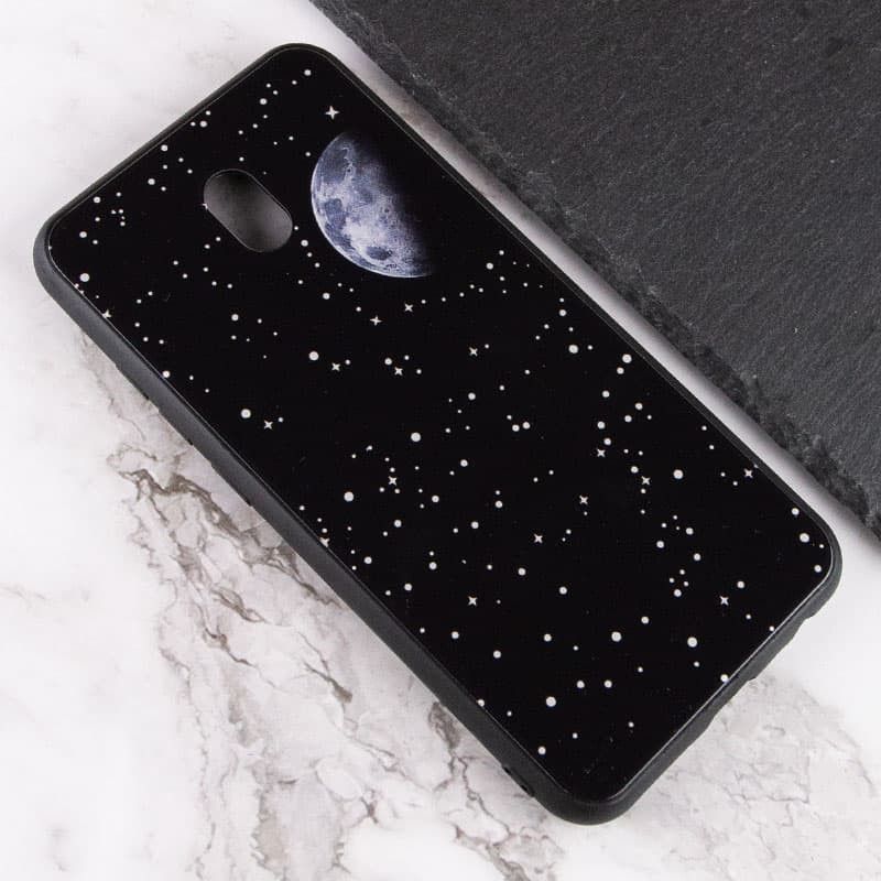 Фото TPU+Glass чехол Diversity для Xiaomi Redmi 8a (Planet) в магазине vchehle.ua