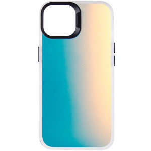 TPU+PC чехол Magic glow with protective edge для iPhone 13