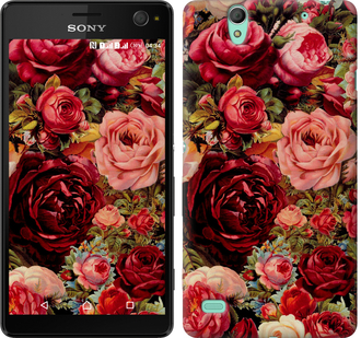 

Чехол Цветущие розы для Sony Xperia C4 E5333 235836