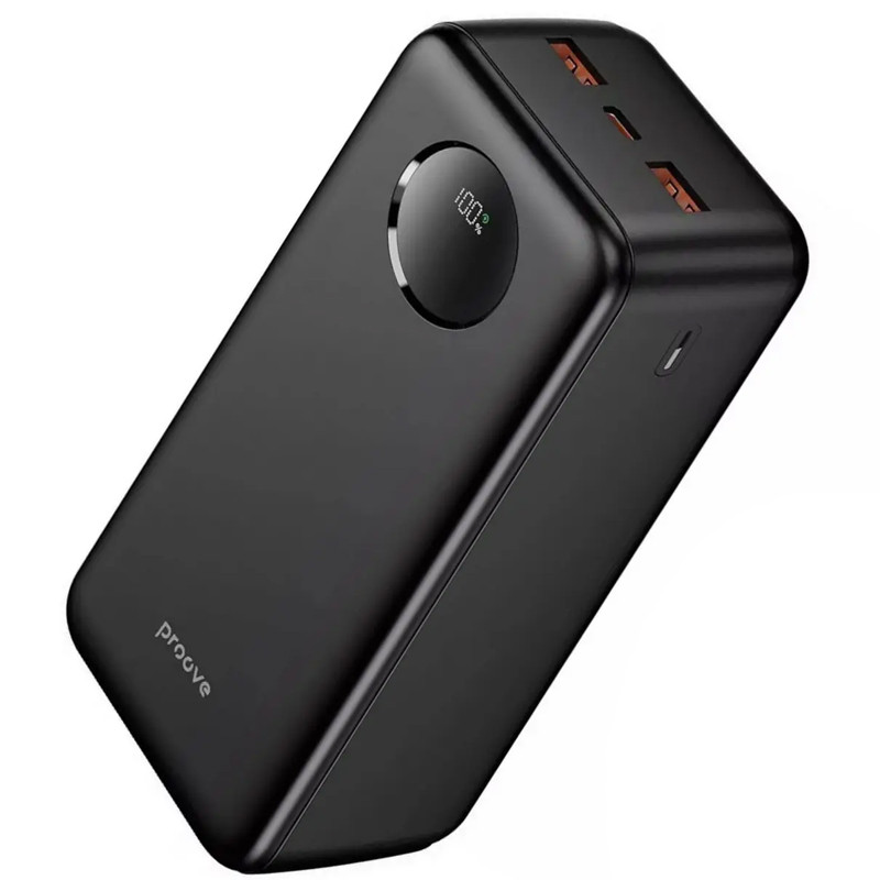 Фото Портативний ЗП Proove Illuminator SE 22.5W 30000 mAh (Black) на vchehle.ua