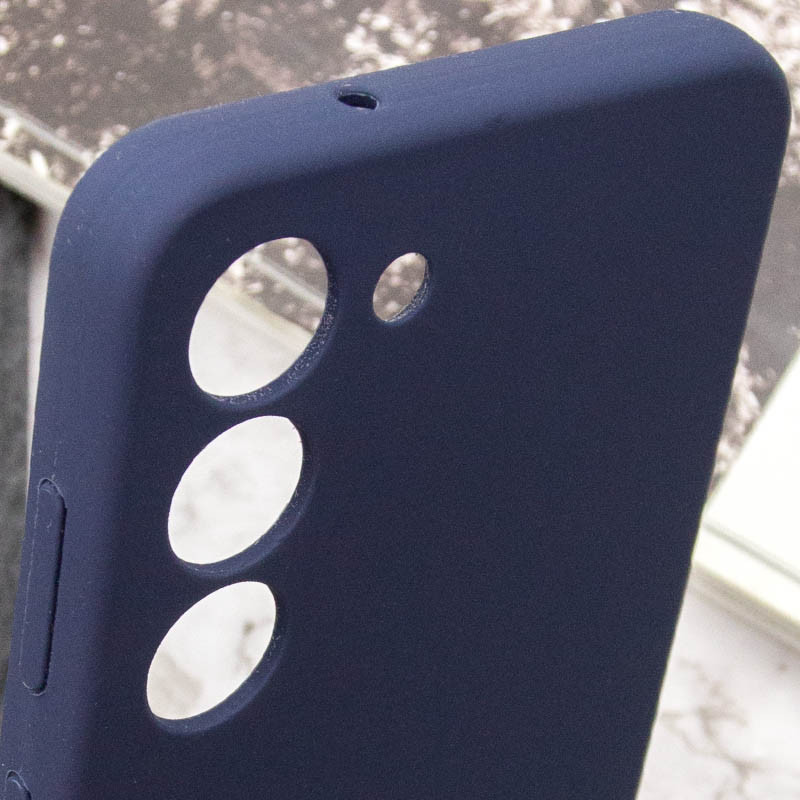 Замовити Чохол Silicone Cover Lakshmi Full Camera (AAA) на Samsung Galaxy S24+ (Темно-синій / Midnight blue) на vchehle.ua