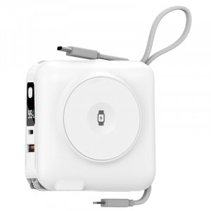 Портативное ЗУ Power Bank WIWU Wi-P051 6 in 1 PD45W с БЗУ+iWatch 15000 mAh