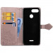Купить Кожаный чехол-книжка Art Case с визитницей для Xiaomi Redmi 6 (Розовый) на vchehle.ua