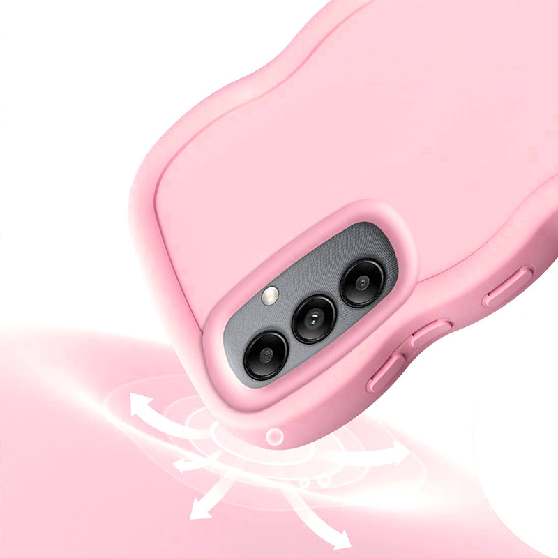 Чохол TPU Ripple на Samsung Galaxy A35 (Pink) в магазині vchehle.ua