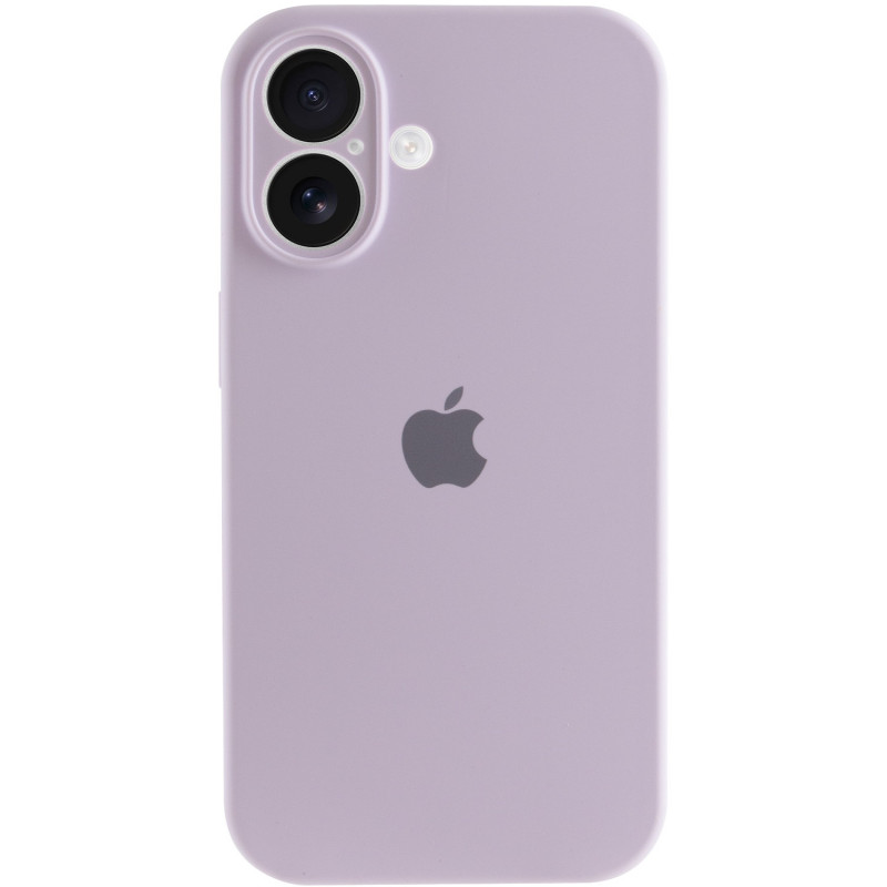 Купить Чехол Silicone Case Full Camera Protective (AA) для Apple iPhone 16 (6.1") (Сиреневый / Lilac) на vchehle.ua