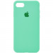 Чехол Silicone Case Full Protective (AA) для Apple iPhone 6/6s (4.7") (Зеленый / Spearmint)