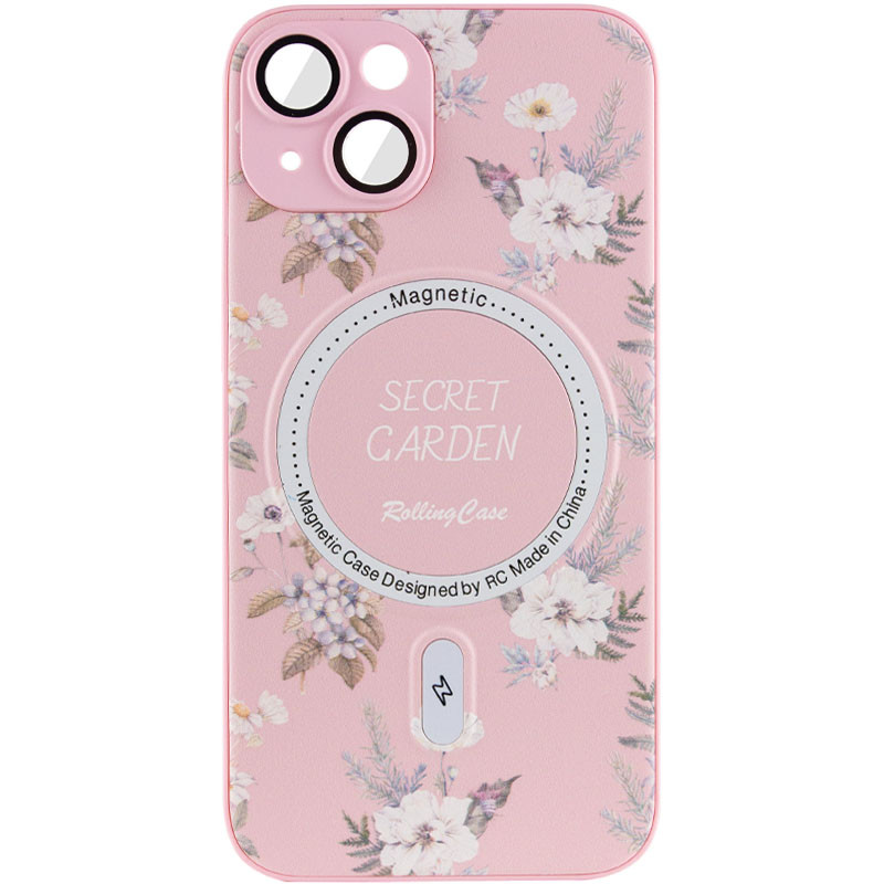 TPU+PC чохол Secret with Magnetic Safe на Apple iPhone 14 (6.1") (Pink)