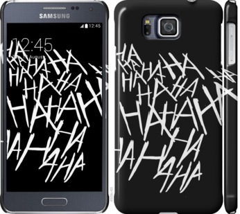 

Чехол joker hahaha для Samsung Galaxy Alpha G850F 749722