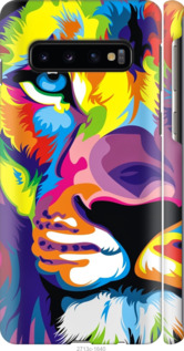 

Чохол Різнобарвний лев на Samsung Galaxy S10 702430