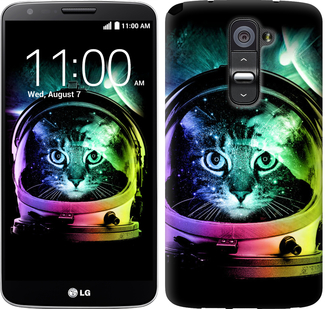 

Чехол Кот-астронавт для LG G2 633893