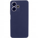 Чохол Silicone Cover Lakshmi Full Camera (AAA) на Xiaomi Redmi Note 14 5G (Темно-синій / Midnight blue)