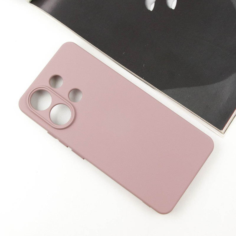 Фото Чохол Silicone Cover Lakshmi Full Camera (A) на Xiaomi Redmi Note 13 4G (Рожевий / Pink Sand) на vchehle.ua