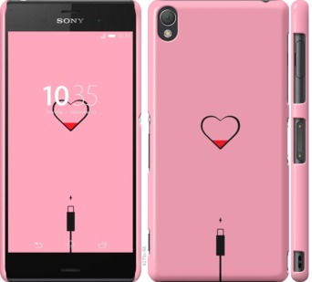 

Чехол Подзарядка сердца1 для Sony Xperia Z3 730206