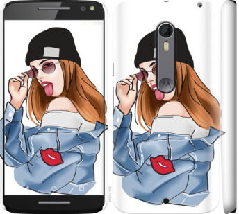 

Чехол Девушка v3 для Motorola Moto X Style 843227