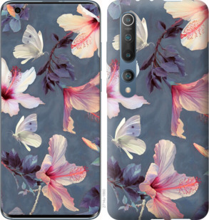 

Чехол Нарисованные цветы для Xiaomi Mi 10 Pro 918921
