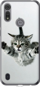 Чехол Летящий котёнок для Motorola E6s