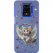 TPU+PC чехол TakiTaki Love magic glow для Xiaomi Redmi Note 9s / Note 9 Pro / Note 9 Pro Max (Amurrr / Blue)