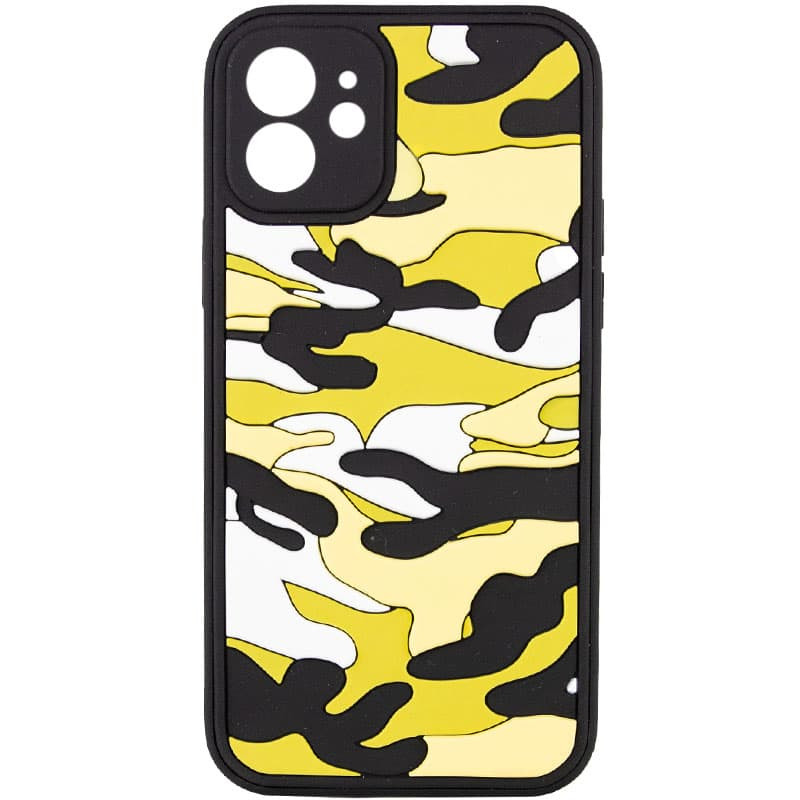 Чехол TPU+PC Army Collection для Apple iPhone 12 (6.1") (Желтый)