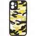 Чехол TPU+PC Army Collection для Apple iPhone 12 (6.1") (Желтый)