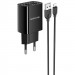 СЗУ Borofone BA53A Powerway (2USB/2.1A) + Lightning (Черный)