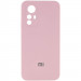 Чехол Silicone Cover Lakshmi Full Camera (AAA) with Logo для Xiaomi Redmi Note 12S (Розовый / Pink Sand)