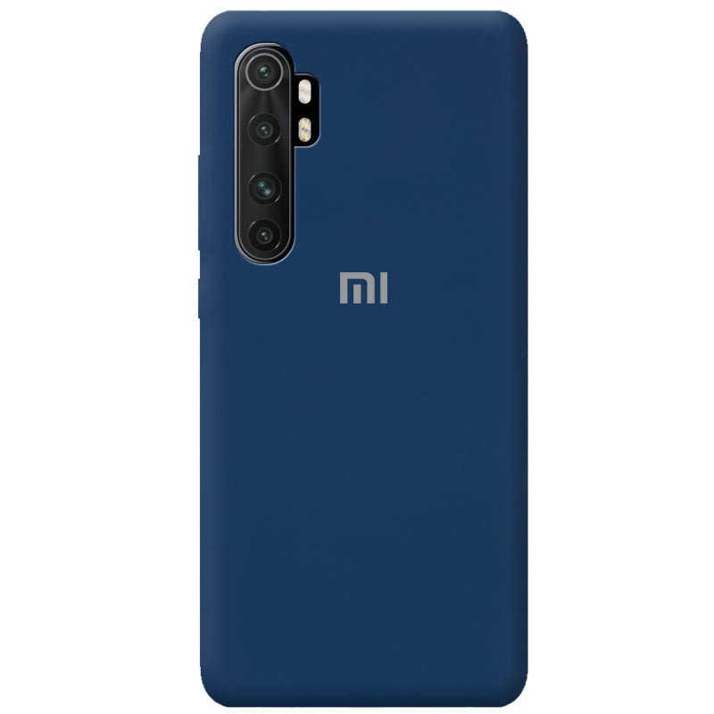 

Чохол Silicone Cover Full Protective (AA) на Xiaomi Mi Note 10 Lite (Темно синій / Midnight blue) 1095930