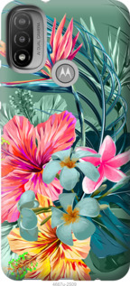 

Чехол Тропические цветы v1 для Motorola E20 1231069